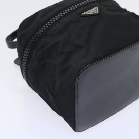 PRADA Vanity Cosmetic Pouch Nylon Black Auth bs8176 - Picture 14 of 16